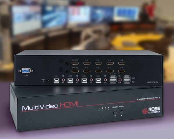Mulitivideo HDMI KVM switch